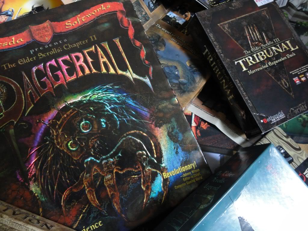 The Elder Scrolls have a massive history and the boxes to go with it